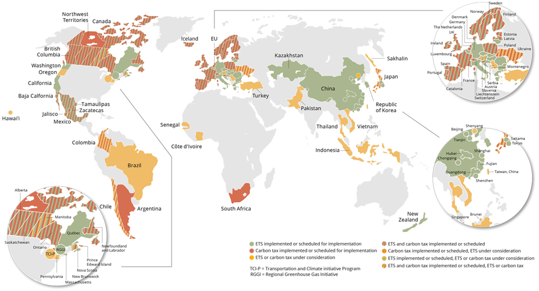 2021年全球碳定價現狀和趨勢執行摘要 2021年全球碳定價現狀和趨勢執行摘要
