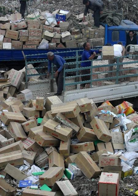 食品廢料銷毀(食品回收銷毀)